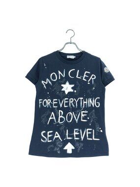 Moncler Maglia T-Shirt Painting Navy